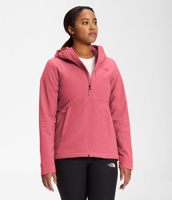 Chaqueta Softshell The North Face Mujer Shelbe Raschel Sudadera Con Capucha Rosas - Peru 95634BZRH